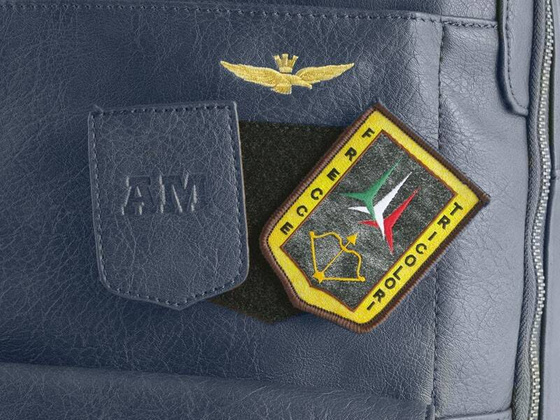Torba / plecak na laptop AERONAUTICA MILITARE Pilot Granatowa