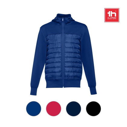 THC SKOPJE. Męska kurtka z kapturem z tafty 300T