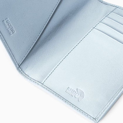 Etui na dokumenty skórzane PUCCINI ZN9214 7B Niebieski