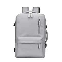 Plecak podróżny, kabinowy do samolotu, wodoodporny z USB, 44x30x16/26cm PL173