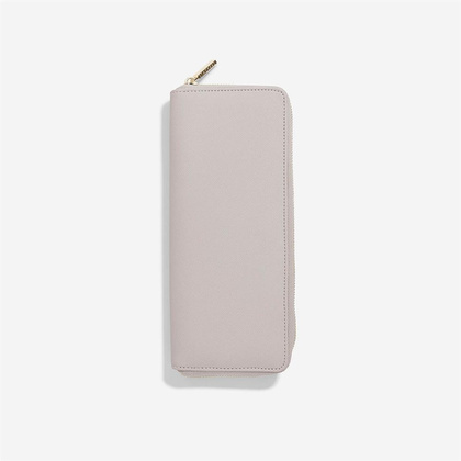 Pudełko podróżne na biżuterię z miejscem na pierścionki Stackers taupe