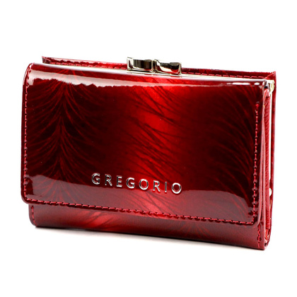 Portfel skórzany damski PELLUCCI FF-117 Złoty