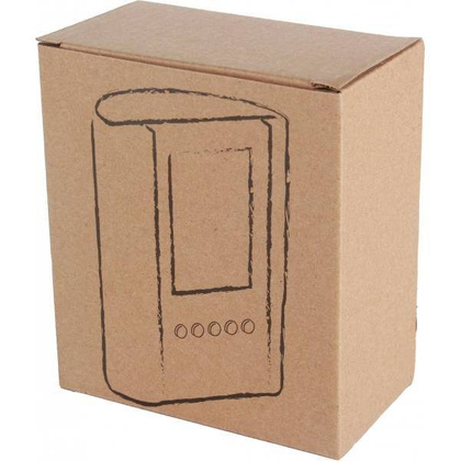 Stojak biurkowy akrylowy MADRID Srebrny