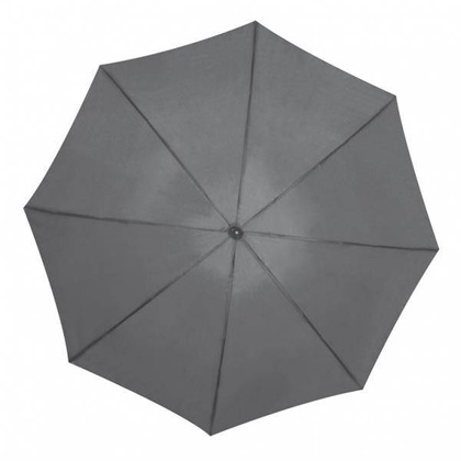 Parasol manualny XL HURRICAN Szary