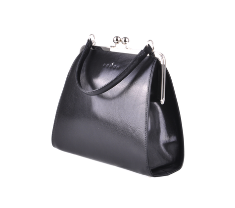 Torebka damska skórzana KEMER R110 Czarna - min. zamówienie 20 / 50 / 100 szt.