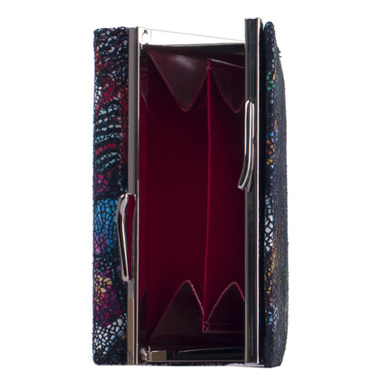 Portfel damski skórzany KEMER 011D Czerwony - min. zamówienie 20 / 50 / 100 szt.