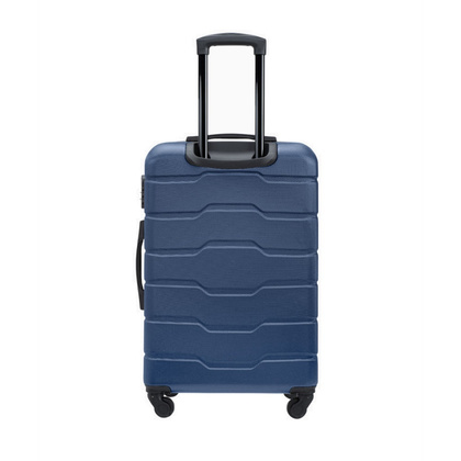 Średnia walizka PUCCINI ALICANTE ABS024B 7A Granatowa
