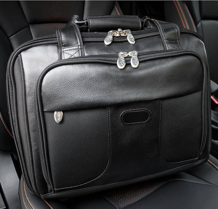 Torba podróżna na kołach McKlein Chicago 17" Czarna