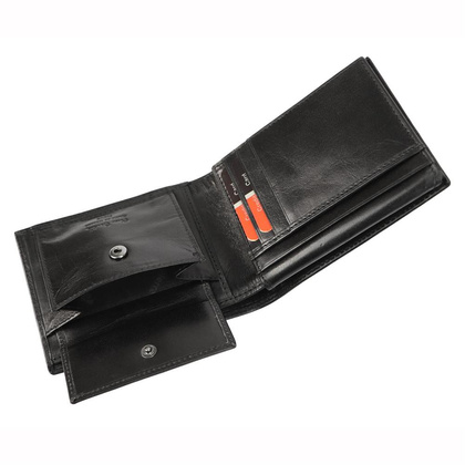 Portfel męski skórzany PIERRE CARDIN TILAK51 8806 Czarny