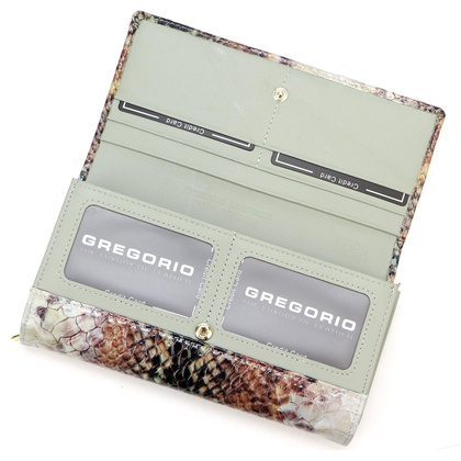 Portfel damski skórzany PELLUCCI VL-122 niebieski