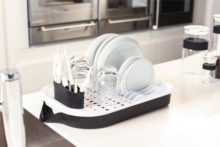 Ociekacz na naczynia Livio czarny 24038