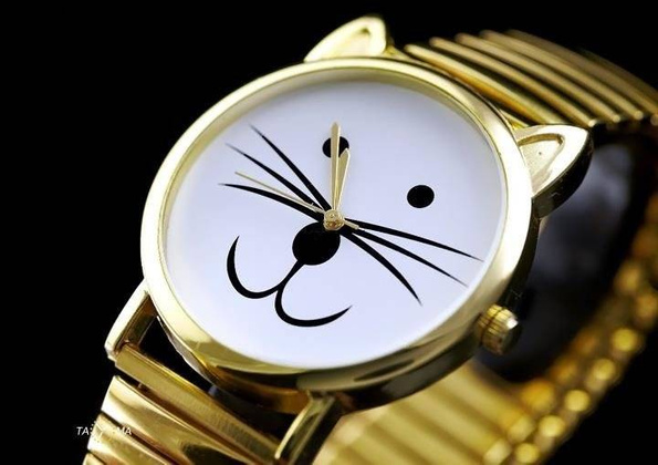 ZEGAREK DAMSKI KOT, CAT - asox (zx581b) - HIT!