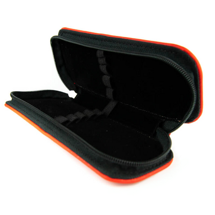 072 Piórnik duży owalny-czerwony KEMER