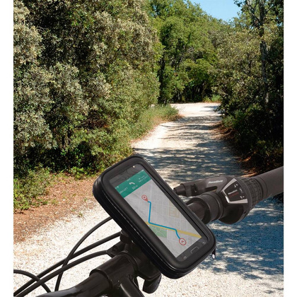 Uniwersalny Pokrowiec z uchwytem na Telefon Nawigację Obrotowy DUNLOP