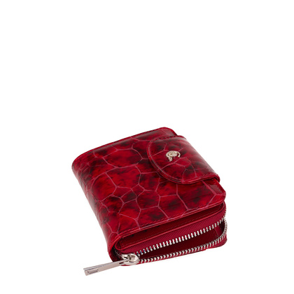 Czerwony portfel damski Canaletto – elegancja, funkcjonalność i ochrona RFID PD1266s90