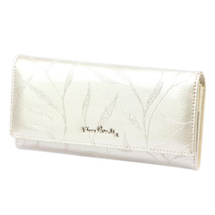 Duży skórzany portfel damski Pierre Cardin