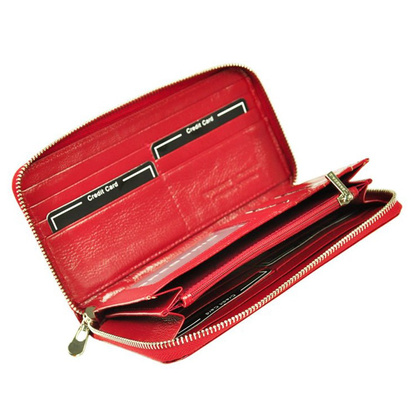 Portfel damski skórzany PELLUCCI BC-119 Niebieski