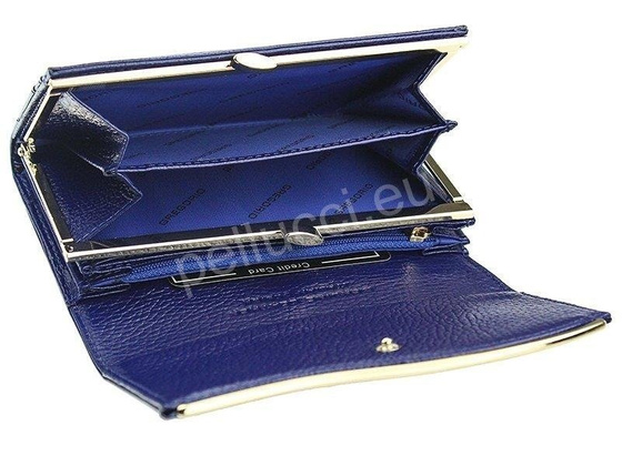 Portfel damski skórzany PELLUCCI ZLF-101 Popiel