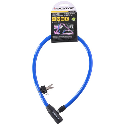 ZAPIĘCIE ROWEROWE DUNLOP LINKA ZAMEK 0.4x65CM NIEBIESKI