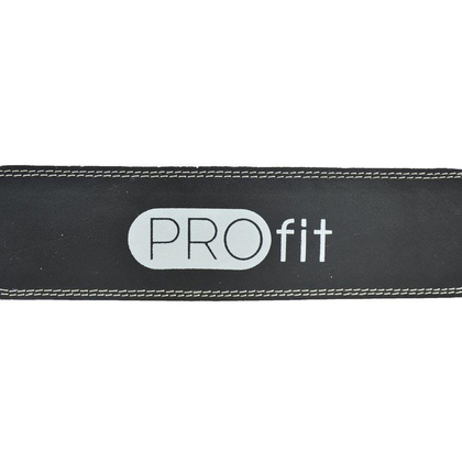 Pas Kulturystyczny Profit wąski Gym Pro czarny