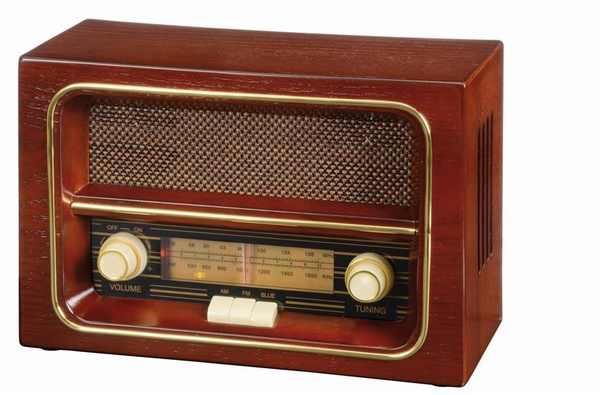 Radio UPOMINKARNIA AM/FM RECEIVER Brązowy