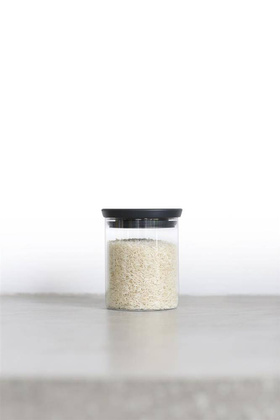 Pojemnik szklany 0,6l szary 298288