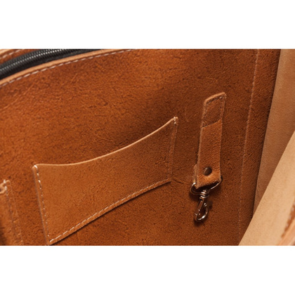 Big torba skórzana biznesowa KEMER VOOC TC8 Camel Edycja Limitowana