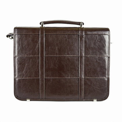 514 Teczka męska pasy - brąz KEMER