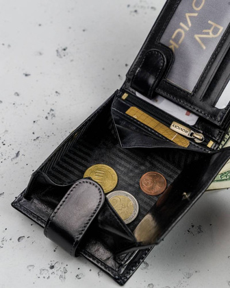 Elegancki portfel męski z membraną antyskimmingową