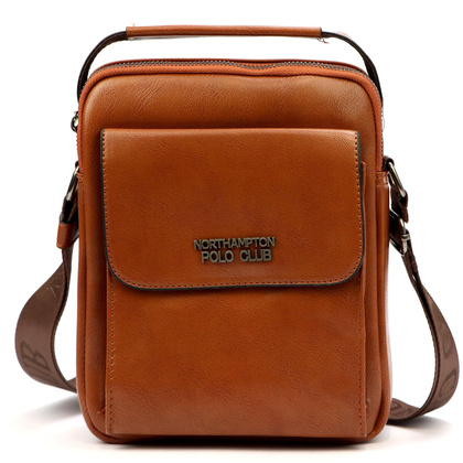 Torba męska na ramię NORTHAMPTON POLO CLUB PC3104 Czarna
