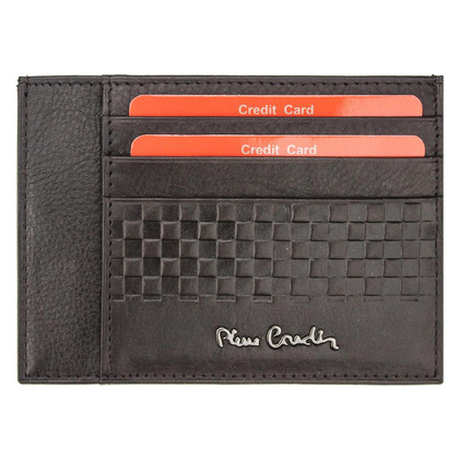 Portfel męski skórzany PIERRE CARDIN TILAK39 P020 Ciemny brąz