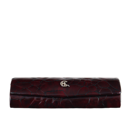 Etui na okulary Canaletto z naturalnej skóry lakierowanej E107s78