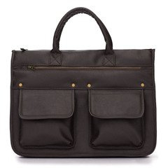 Torba na ramię / laptop 15.6" KEMER SOLIER Galston Ciemnobrązowa - min. zamówienie 20 / 50 / 100 szt.