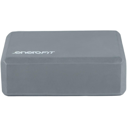 BLOK KOSTKA DO ĆWICZEŃ JOGA PILATES FITNESS SZARY ENERO FIT