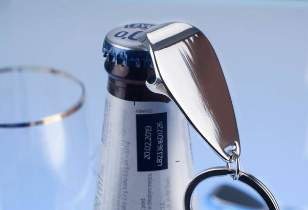 Brelok 2 w 1 APER 17840 Srebrny