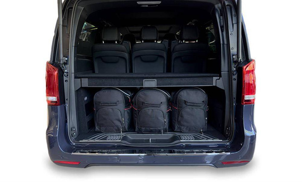 MERCEDES-BENZ EQV LONG 2020+ TORBY DO BAGAŻNIKA 7 SZT