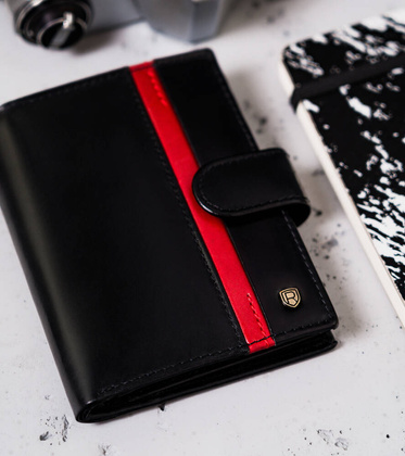 Elegancki portfel meski z wysokojakosciowej skory naturalnej