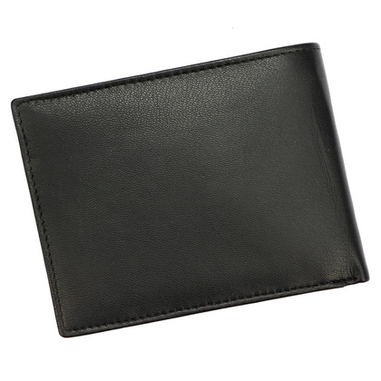 Portfel męski skórzany PELLUCCI IN-1037 Czarny