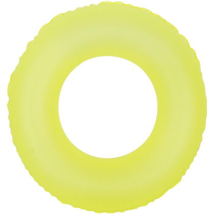 KÓŁKO DO PŁYWANIA NEON 76CM 47213 ŻÓŁTE