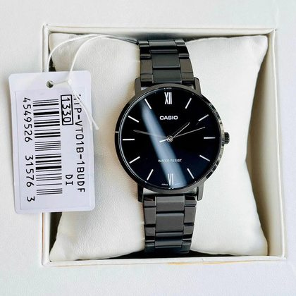 Zegarek Męski Casio MTP-VT01B-1B + BOX