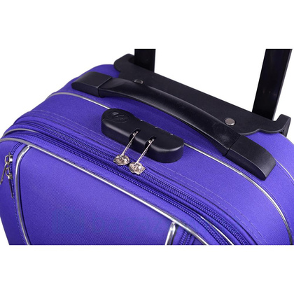 Mała kabinowa walizka PELLUCCI RGL Ryanair Fioletowa