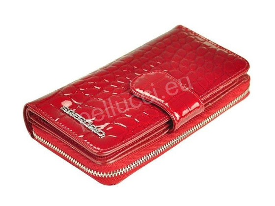 Portfel damski skórzany PELLUCCI BC-116 Popiel