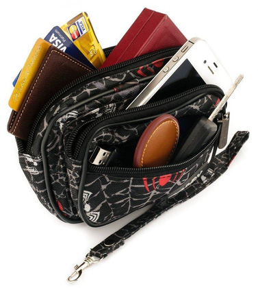 Rewelacyjna, poręczna, męska saszetka, wykonana z trwałego materiału