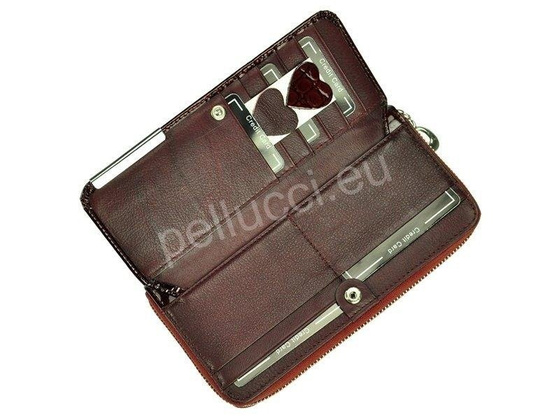 Portfel damski skórzany PELLUCCI BC-111 Czarny