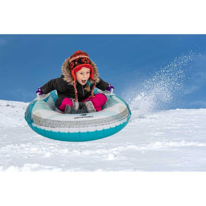 Ślizg sanki dmuchane niedźwiedź polarny 90x25 cm