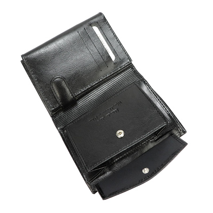 Portfel męski skórzany PELLUCCI 50 czarny