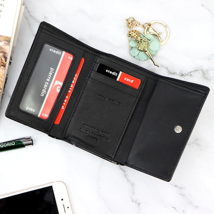 Pierre Cardin Skórzany portfel damski