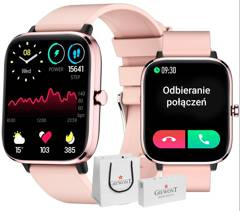 Smartwatch Giewont GW230-1 Różowe Złoto-Różowy