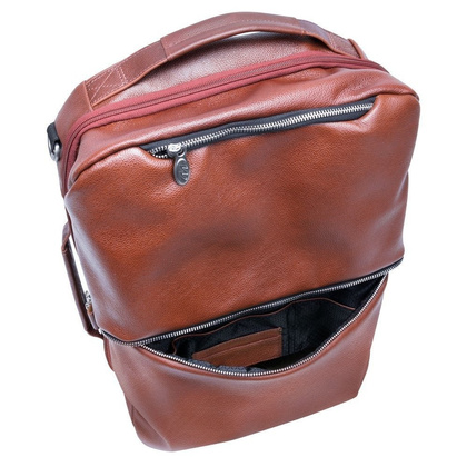 Torba / Plecak na laptop 17" McKLEIN East Side Brązowa