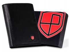 Elegancki, skórzany portfel męski